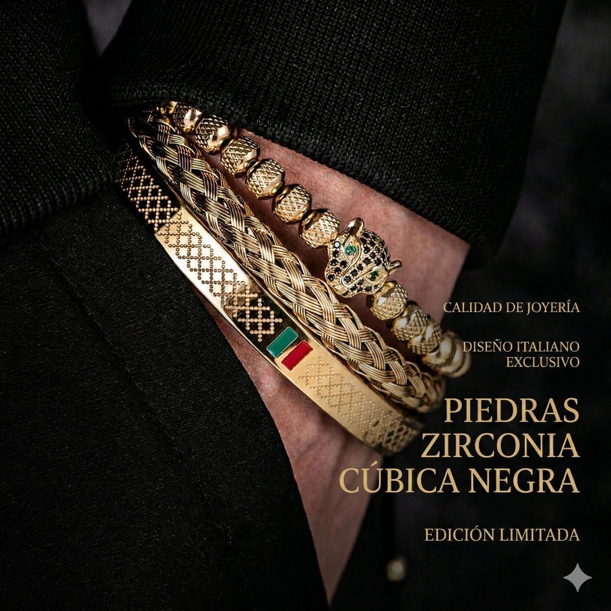 ⭐ ORUSS Golden Panther™ – Set de Lujo Masculino