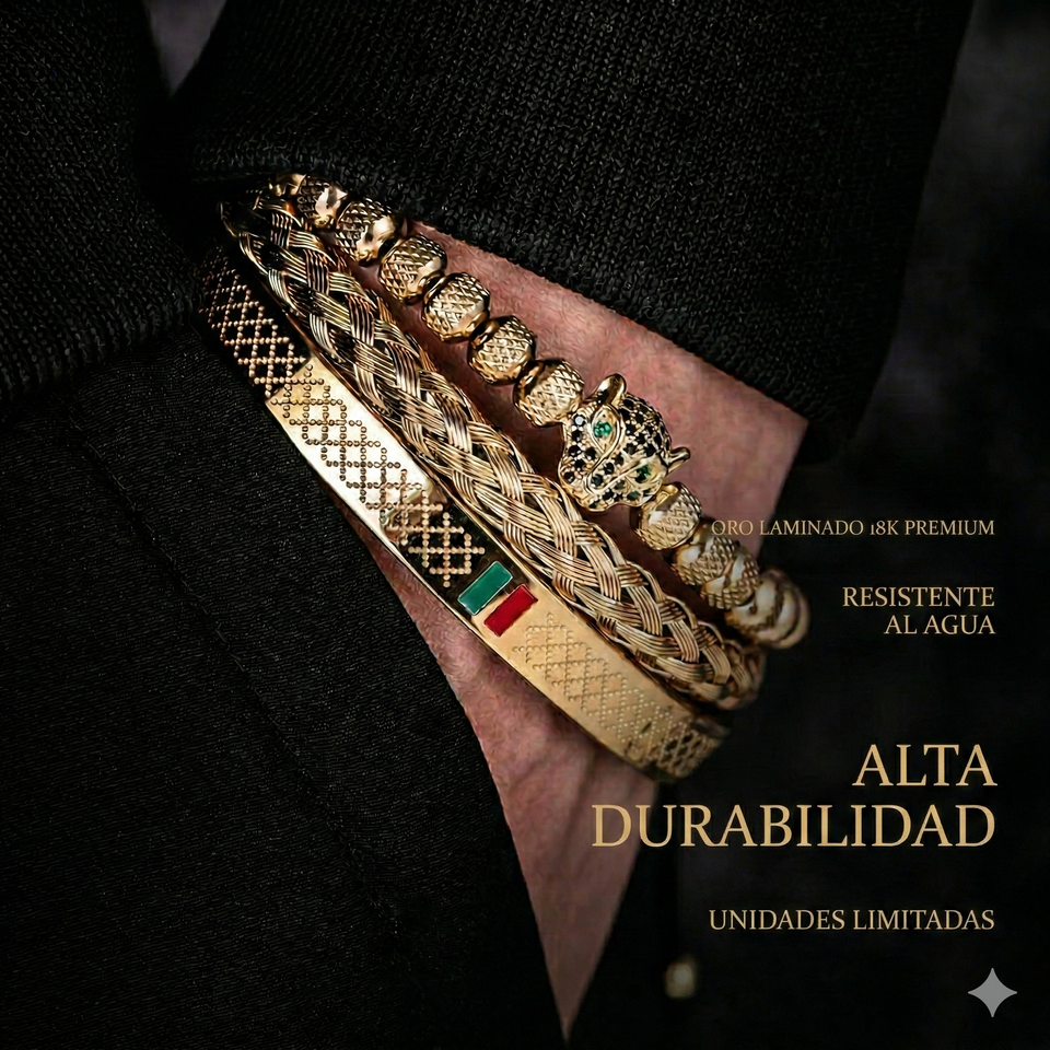 ⭐ ORUSS Golden Panther™ – Set de Lujo Masculino